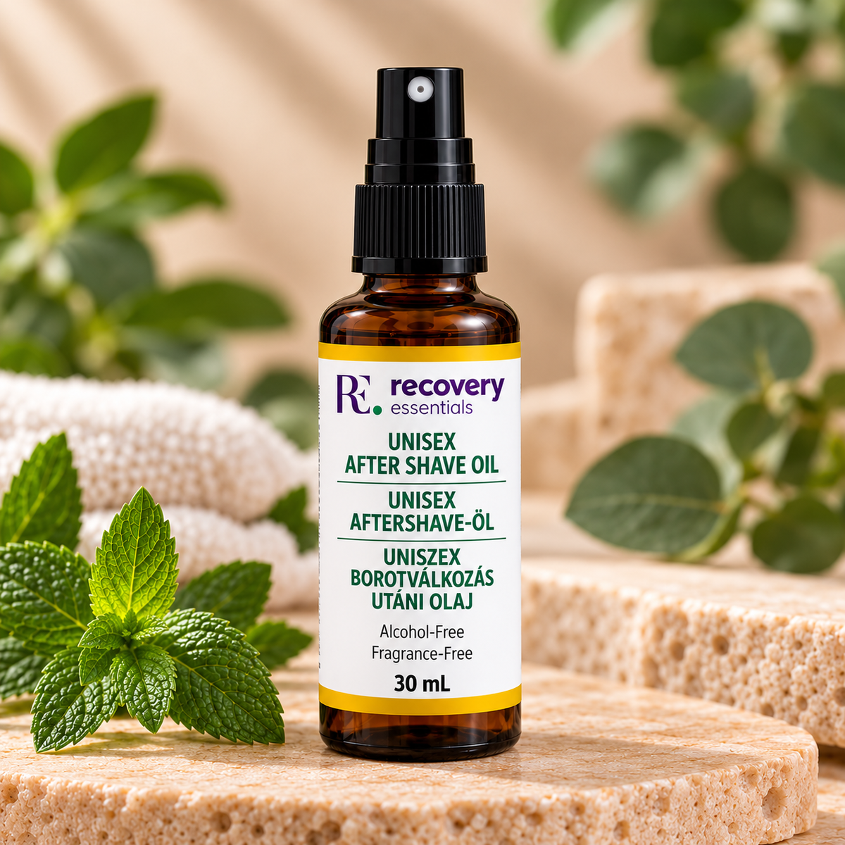 Uniszex Borotválkozás Utáni Olaj-30mL