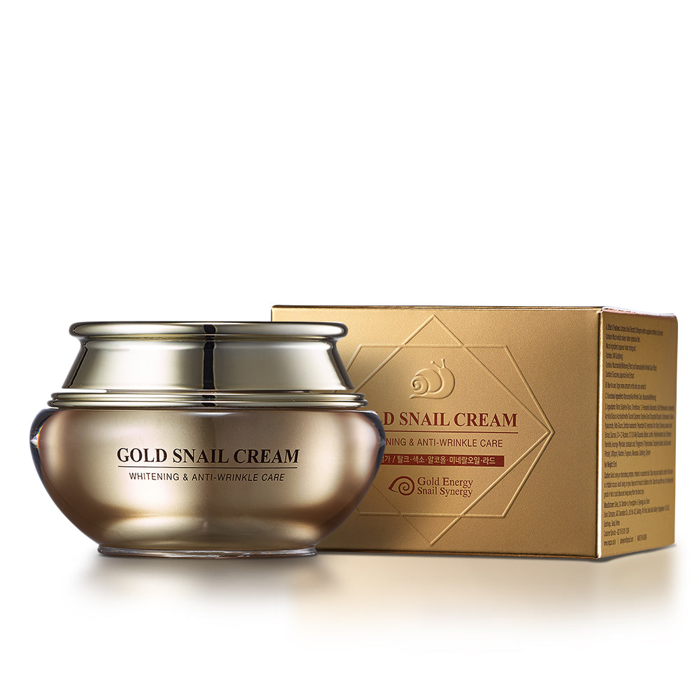 Gold Snail Krém – 50 ml / Bőrhalványító, Ránctalanító
